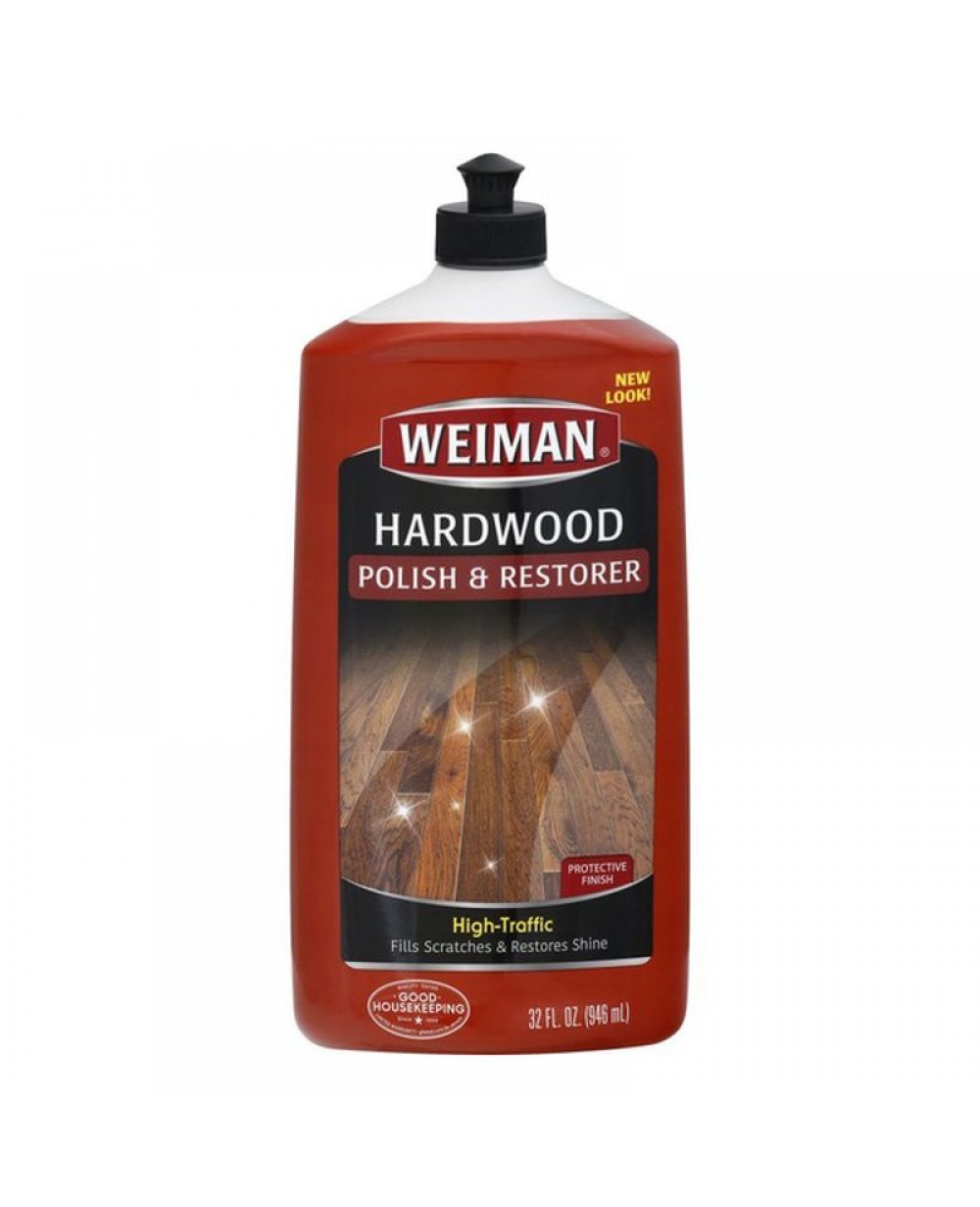 Weiman High Traffic Hardwood Polish & Restorer 32oz (946ml) x 6