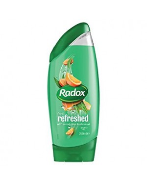 Radox Shower Gel Feel Refreshed (green) 250ml x 6