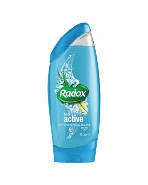 Radox Shower Active (light blue) 250ml x 6