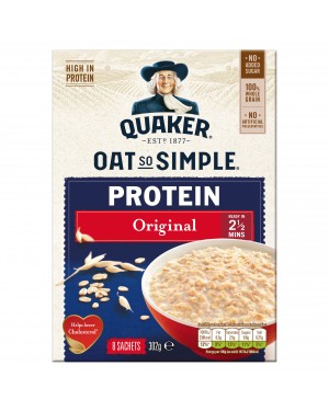 Quaker Oat So Simple Protein Original 8 x 37.73g x 6