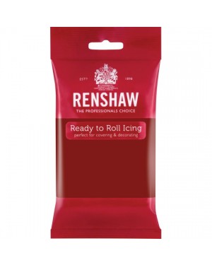 Renshaw Ruby Red Proffesional Icing 250g x 12
