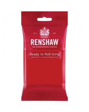 Renshaw Poppy Red Professional Icing 250g 