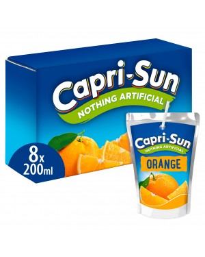 Capri Sun Orange 8PK 200ml x 4