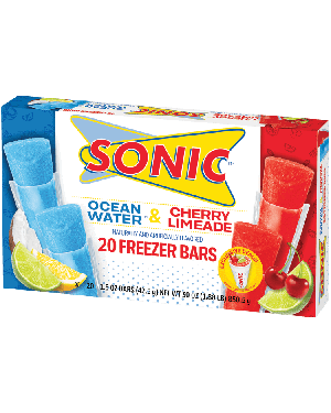 Sonic Freezer Bars 1.5oz (42.5g) 20's x 12