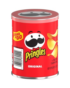 Pringles Grab & Go Potato Crisps 1.3oz (37g) x 12