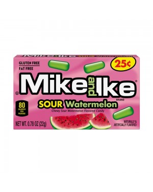 Mike & Ike Priced Watermelon 0.78oz (22g) x 24
