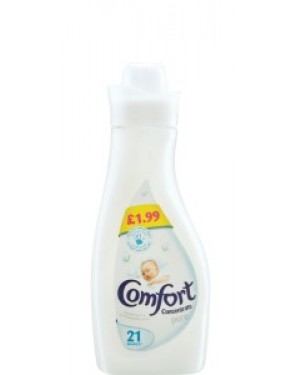 Comfort Concentrate Fabric Conditioner Pure 750ml PM £1.99 x 8