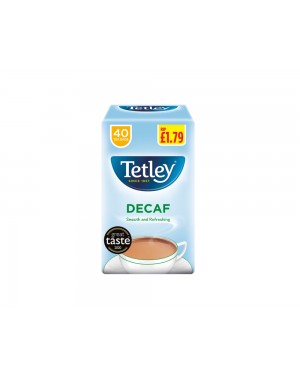 Tetley Tea Bags Decaf 40s PM £1.79 x 6