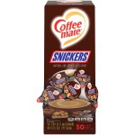 Nestle Coffee Mate Snickers Single Serve Liquid Creamer 0.375oz (11ml) 50s x 4