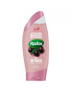 Radox Shower Gel Feel Detox 250ml x 6