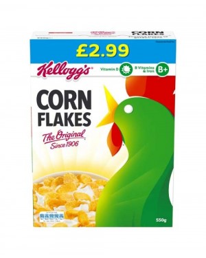 Kellogg's Corn Flakes PM £2.99 550g x 6