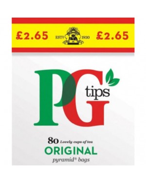PG Tips Pyramid Teabags 80s p.m.£2.65 x 6