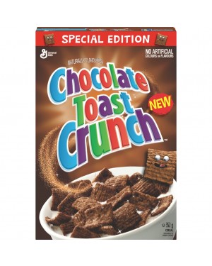 General Mills Chocolate Toast Crunch Cereal 352g x 12