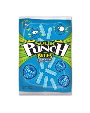 Sour Punch Bites Blue Raspberry 5oz (142g) x 12