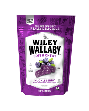 Wiley Wallaby Huckleberry Liquorice 7.05oz x 12