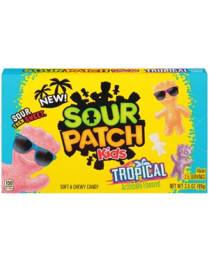 Sour Patch Kids Tropical Box 3.5oz (99g) x 12