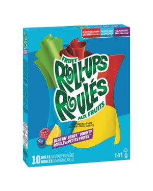 Fruit Roll Ups Blasting Berry Variety 10s 5oz (141g) x 10