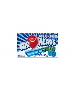 Airheads Gum Blue Raspberry 1.185oz (34g)