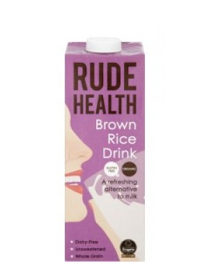 Rude Health Brown Rice Drink 1L 802 x 6