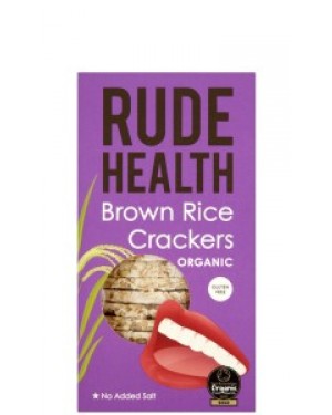 Rude Health Brown Rice Thins/Crackers 130g 503 x 5